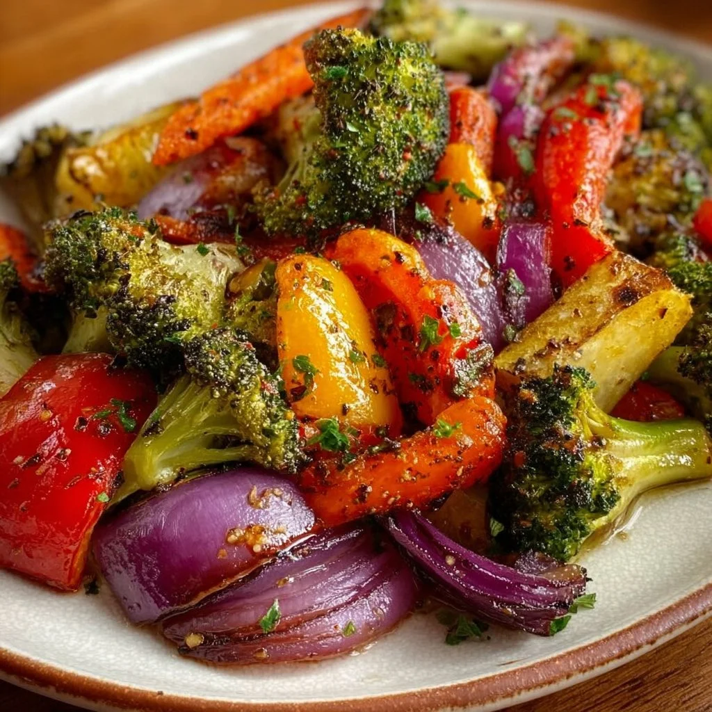 Garlic Roasted Vegetables