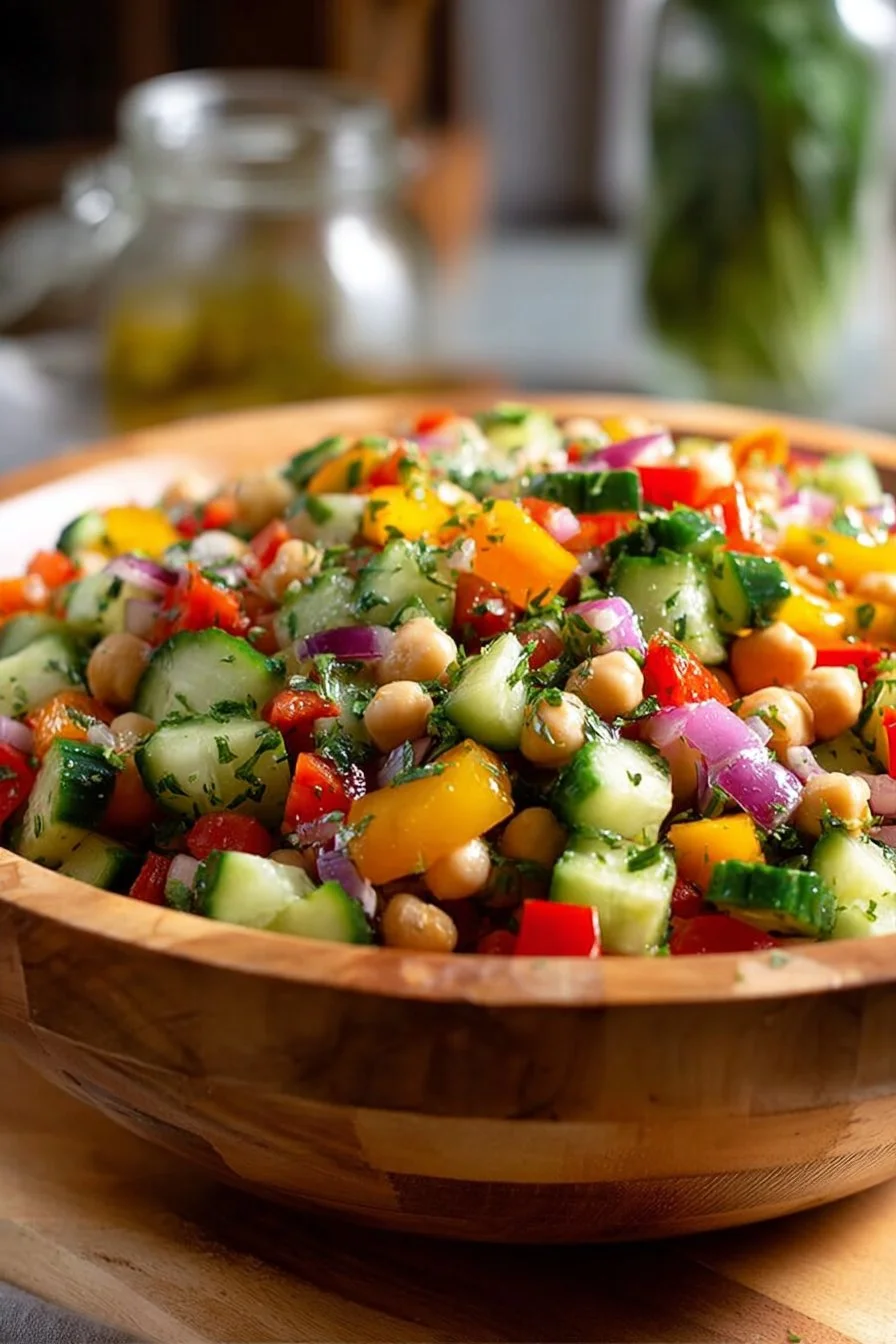 Greek Chickpea Salad