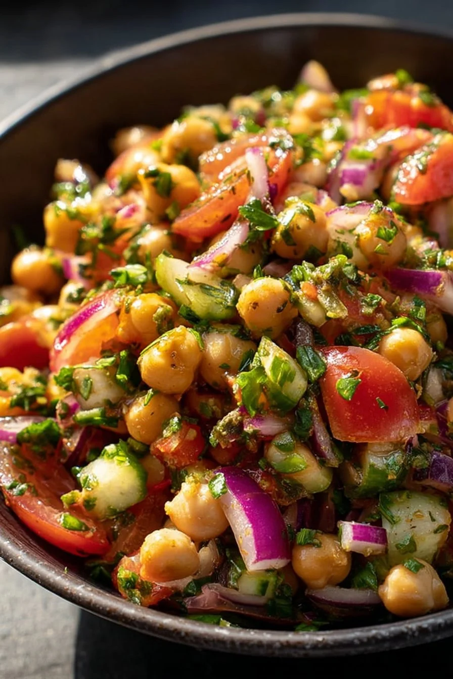 Healthy Chickpea Salad