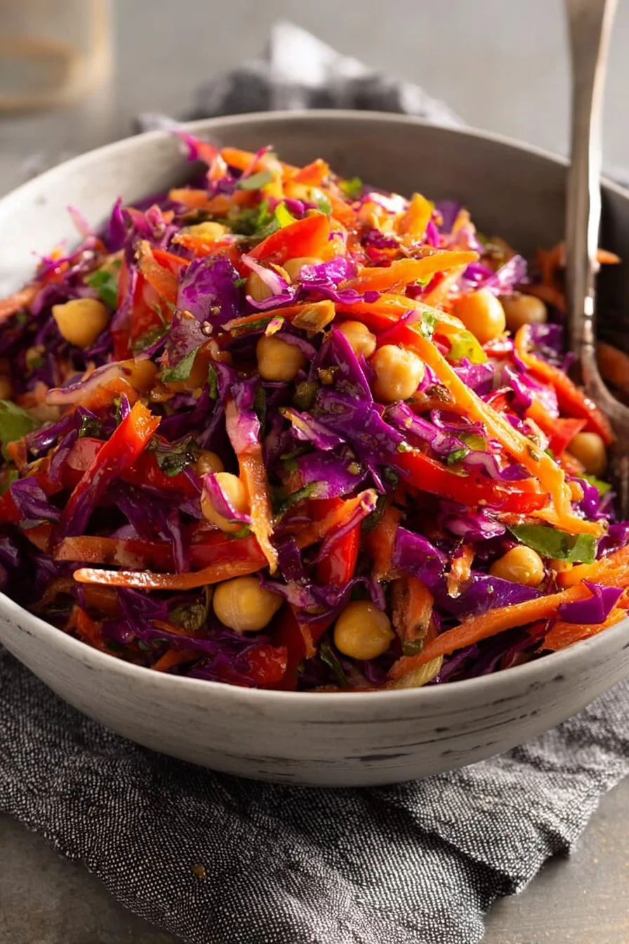 Healthy Thai-Inspired Chickpea Salad