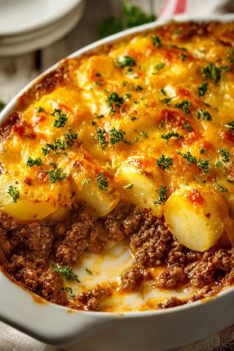 Hobo Casserole Ground Beef