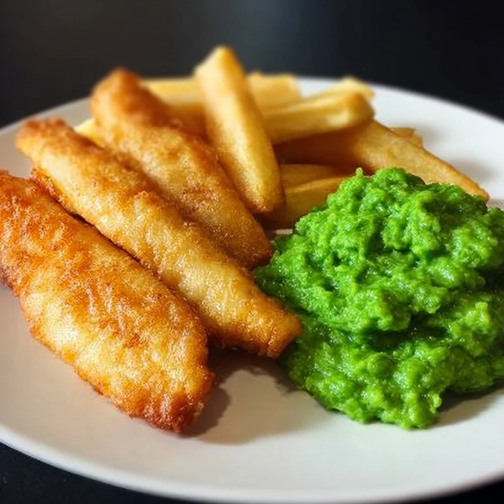 Bowl of Jamie Oliver's Minty Mushy Peas served as a delicious side dish
