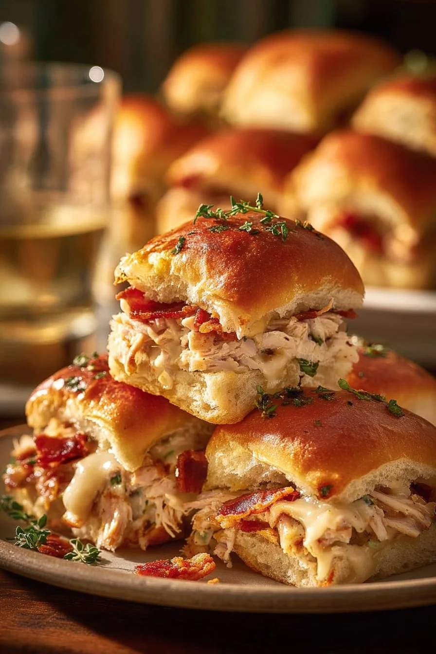 Kentucky Hot Brown Sliders