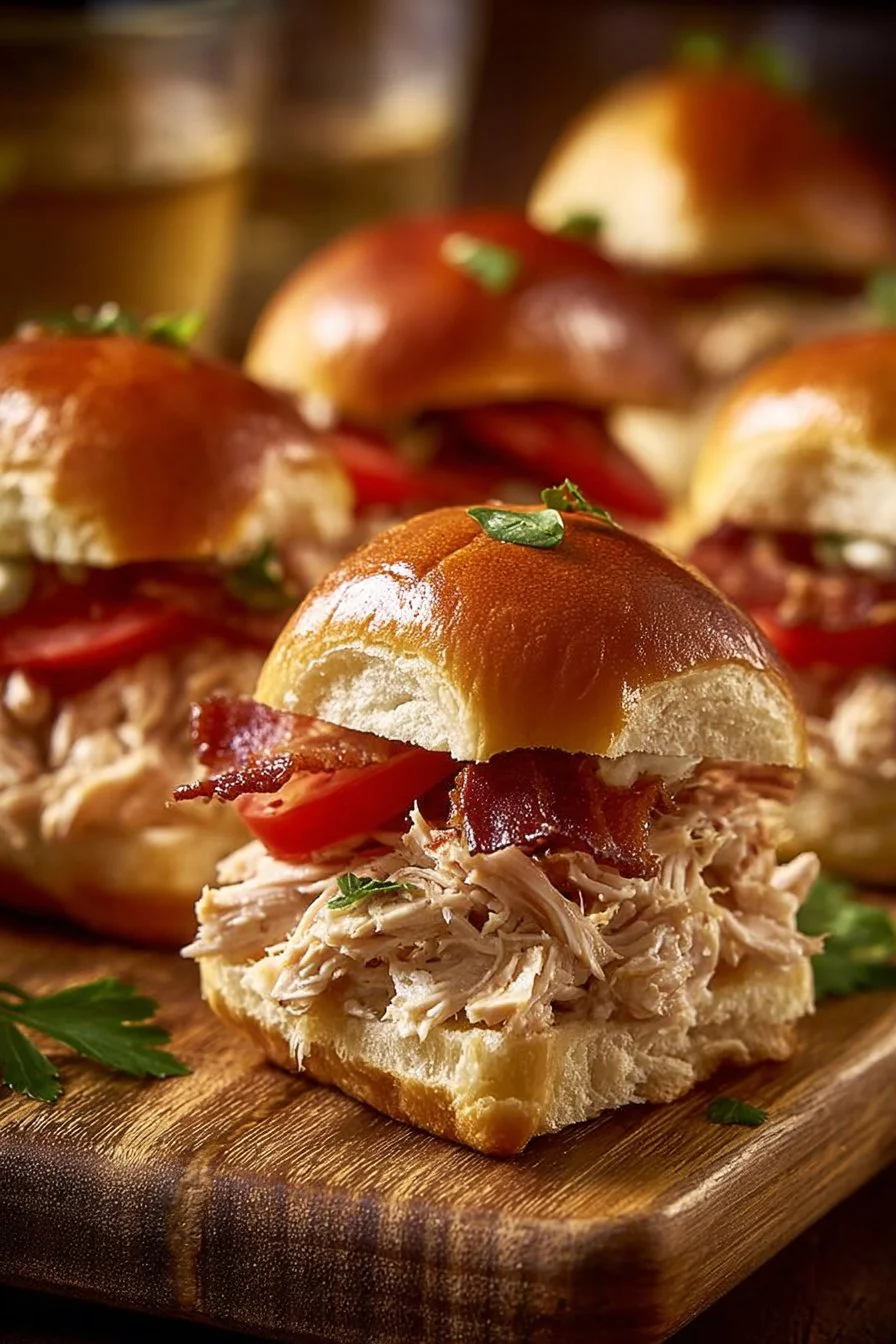 Kentucky Hot Brown Sliders