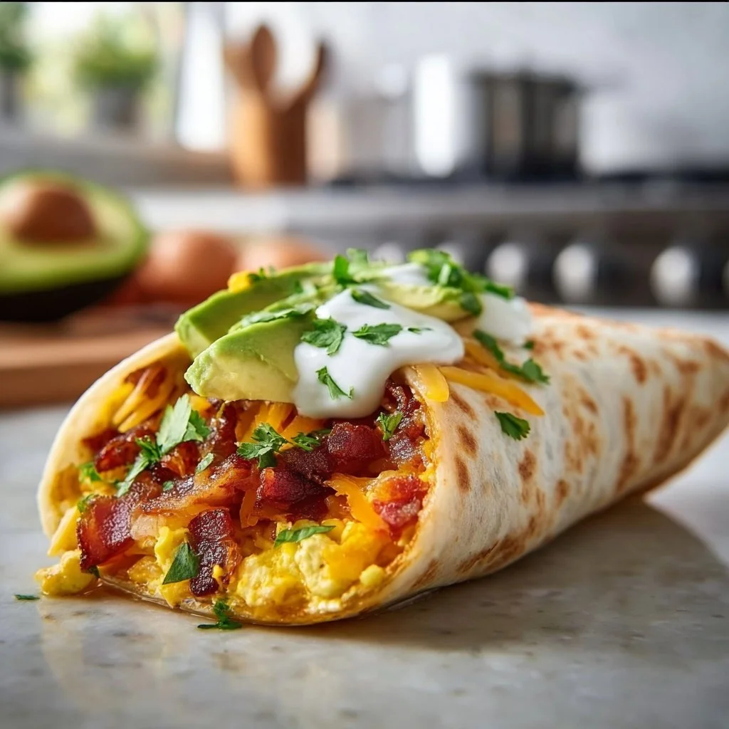 Keto Breakfast Burrito