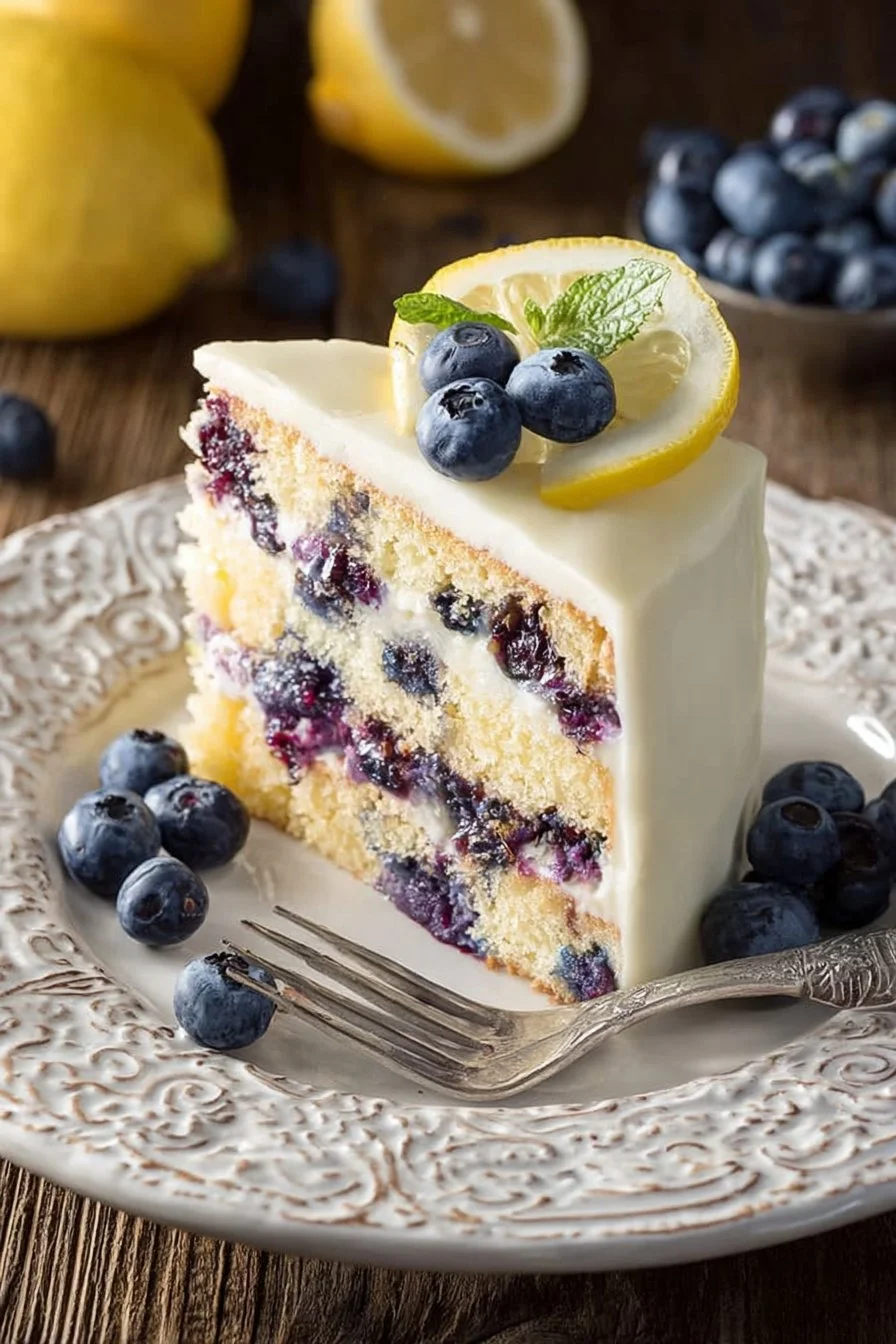 Lemon Blueberry Cake