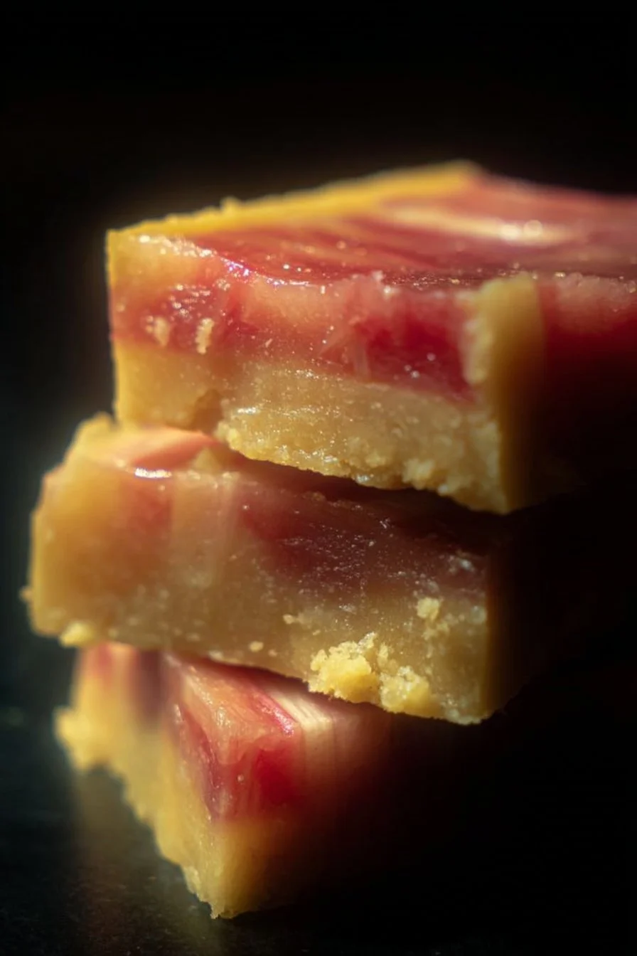 Lemon Rhubarb Bars