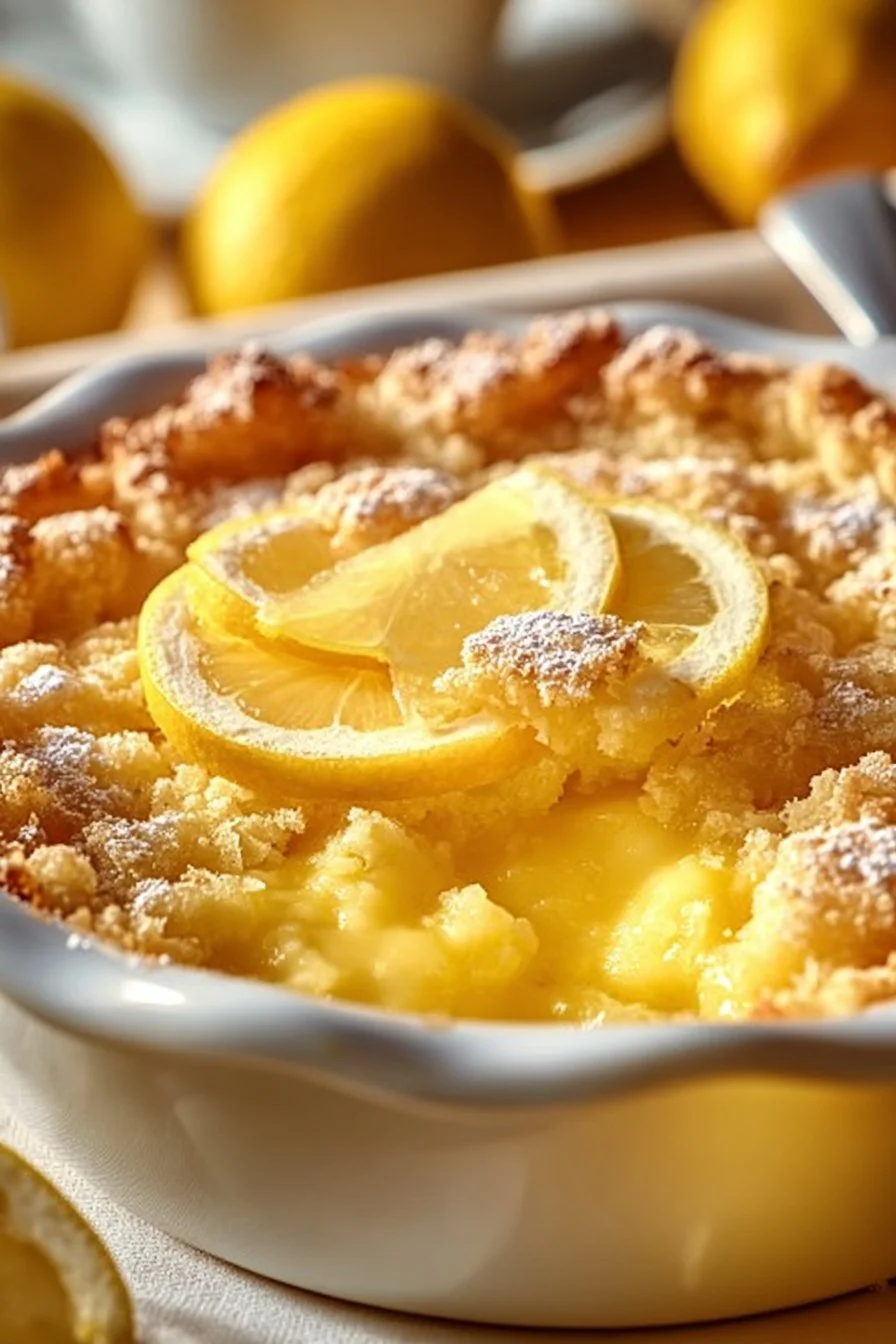 Magic Lemon Cobbler: A Sweet, Tangy Dessert Delight