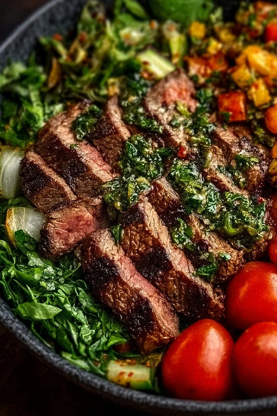 Mediterranean Steak Bowl Recipe
