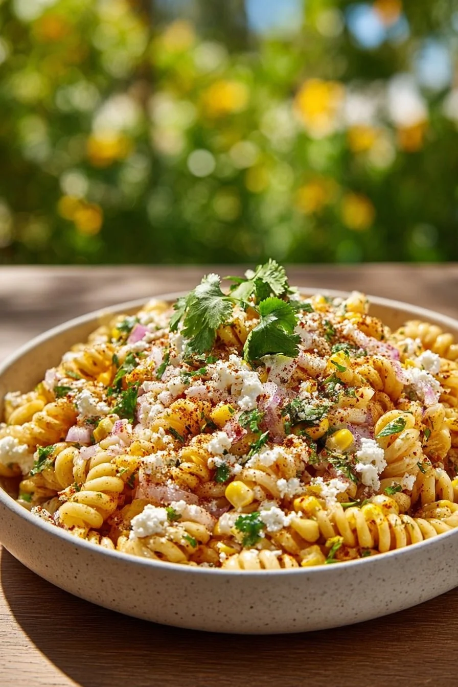 Mexican Street Corn Pasta Salad