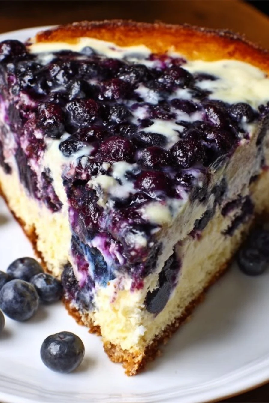 Nova Scotia Blueberry Cream Cake