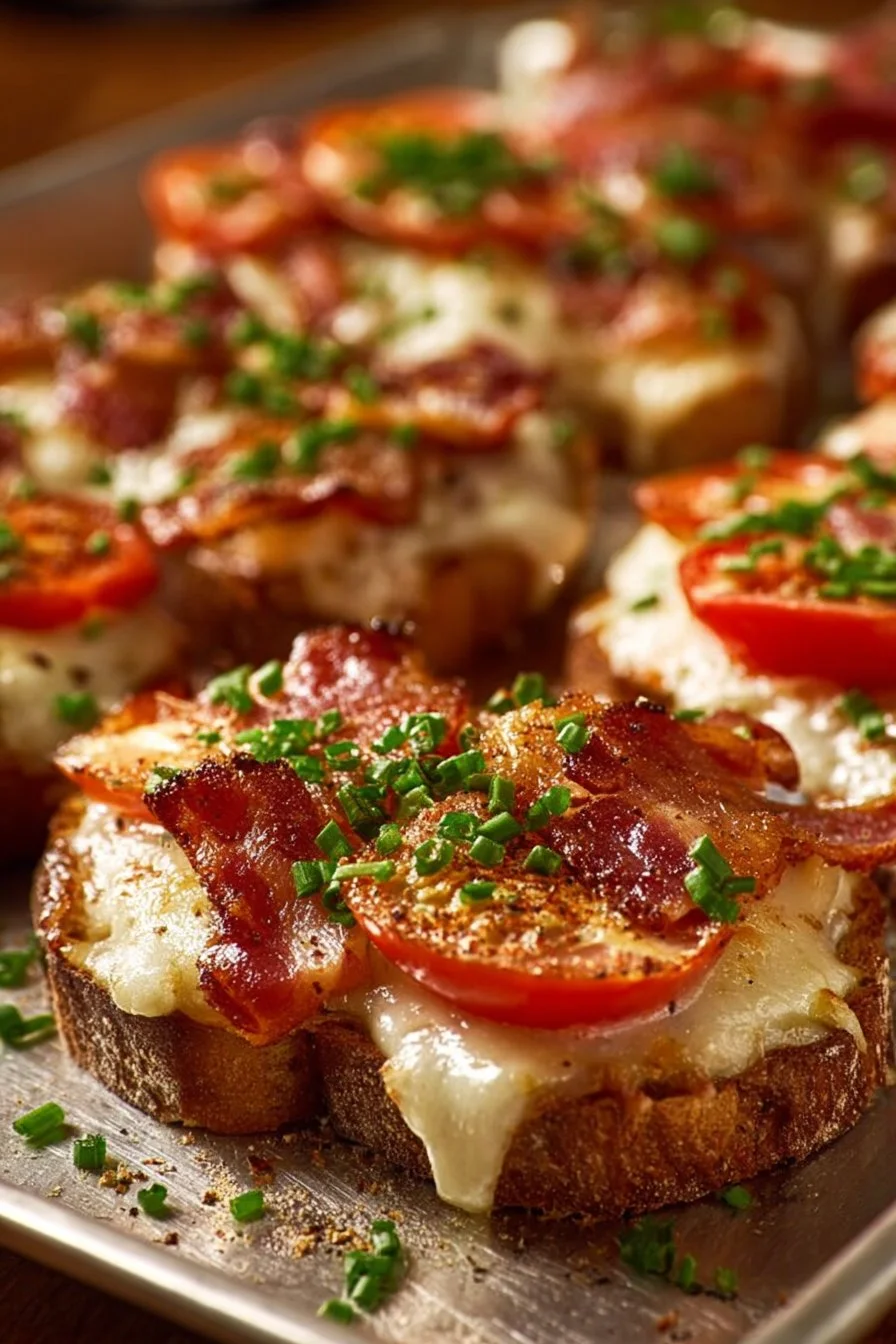 Open-Faced Hot Brown Sandwich with Mornay Sauce