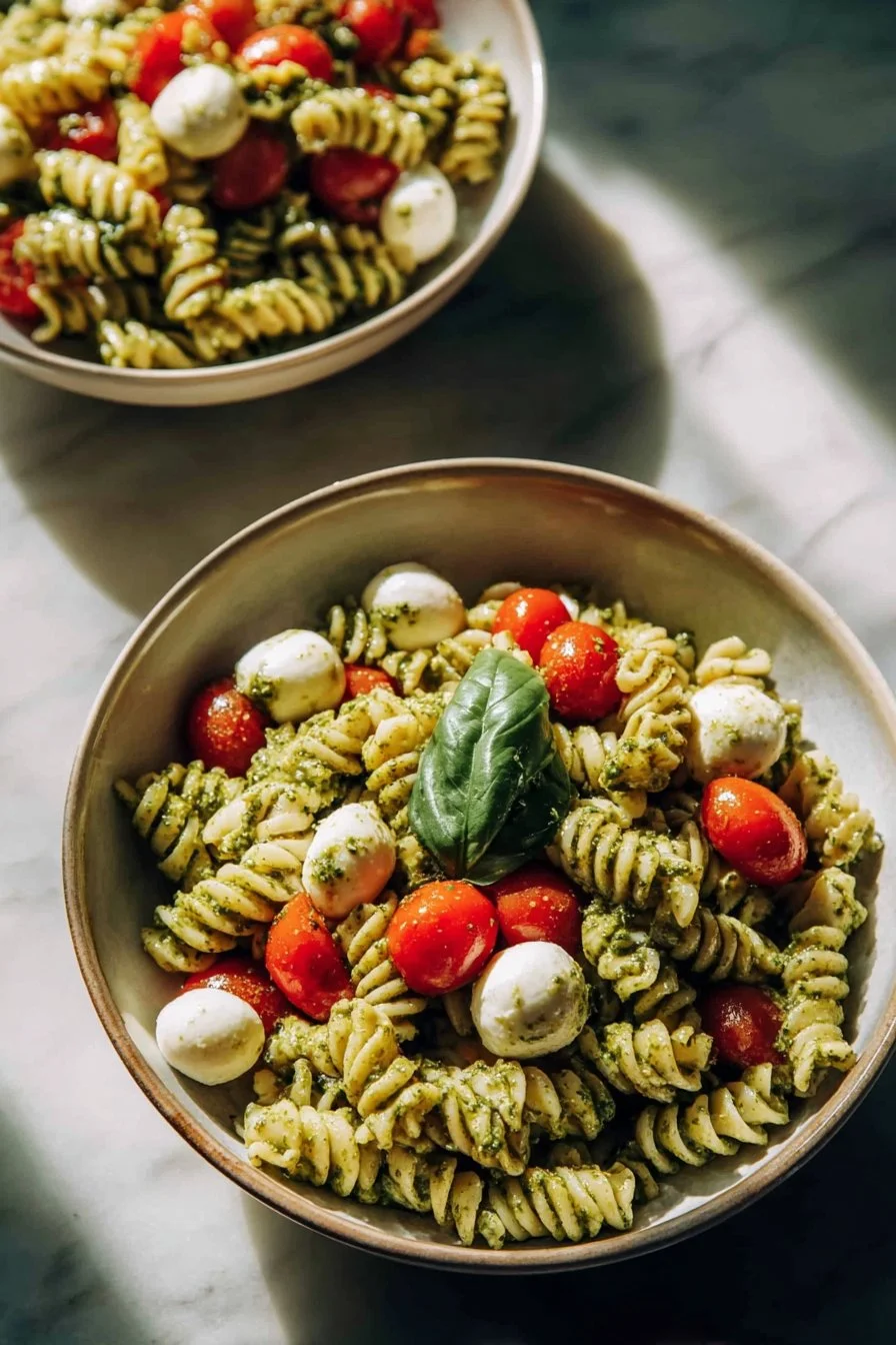 Pasta Salad with Basil Pesto