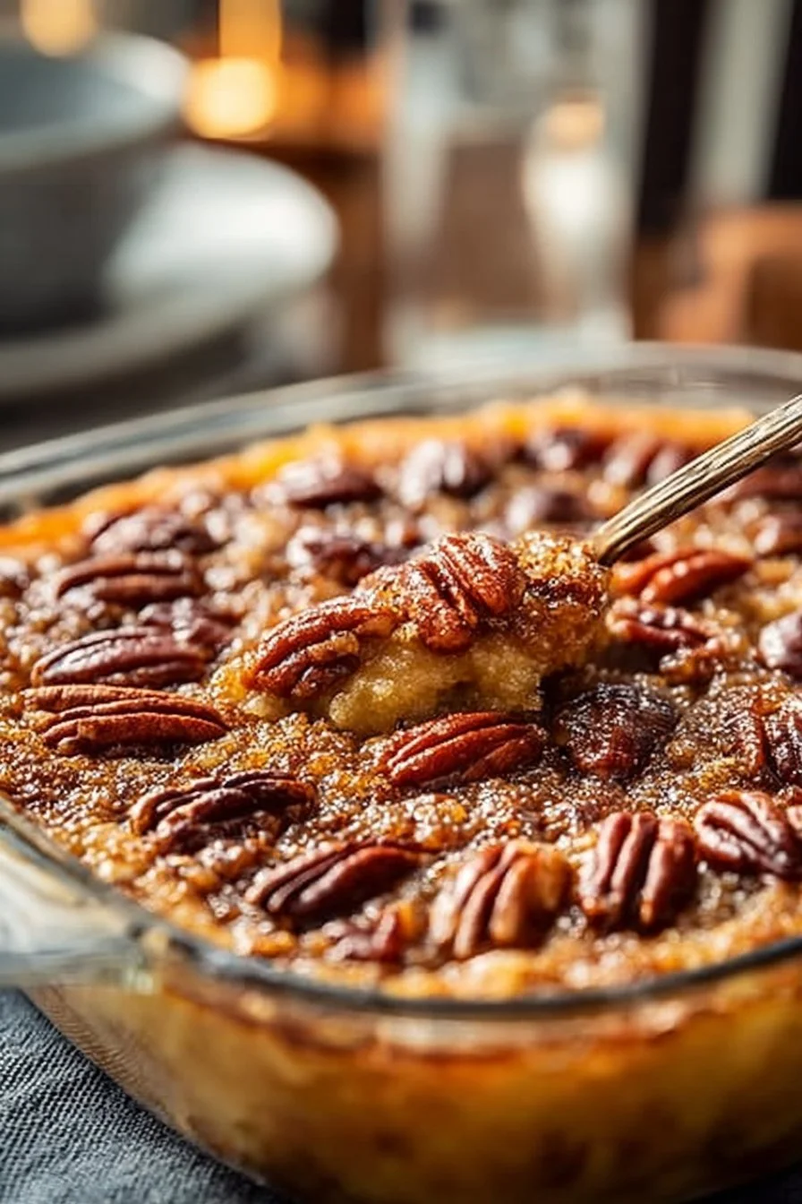 Pecan Pie Dump Cake
