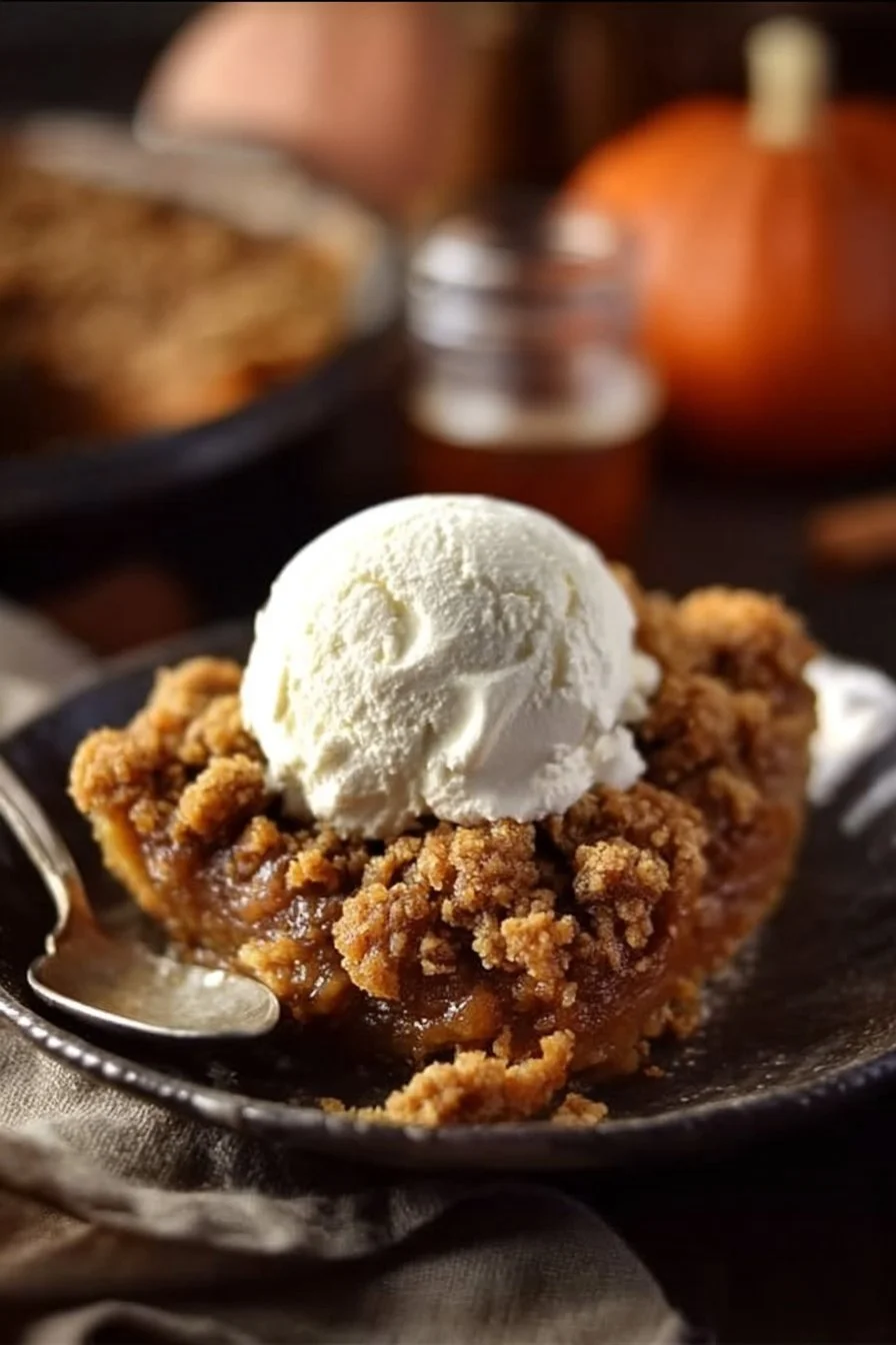 Pumpkin Pie Crisp