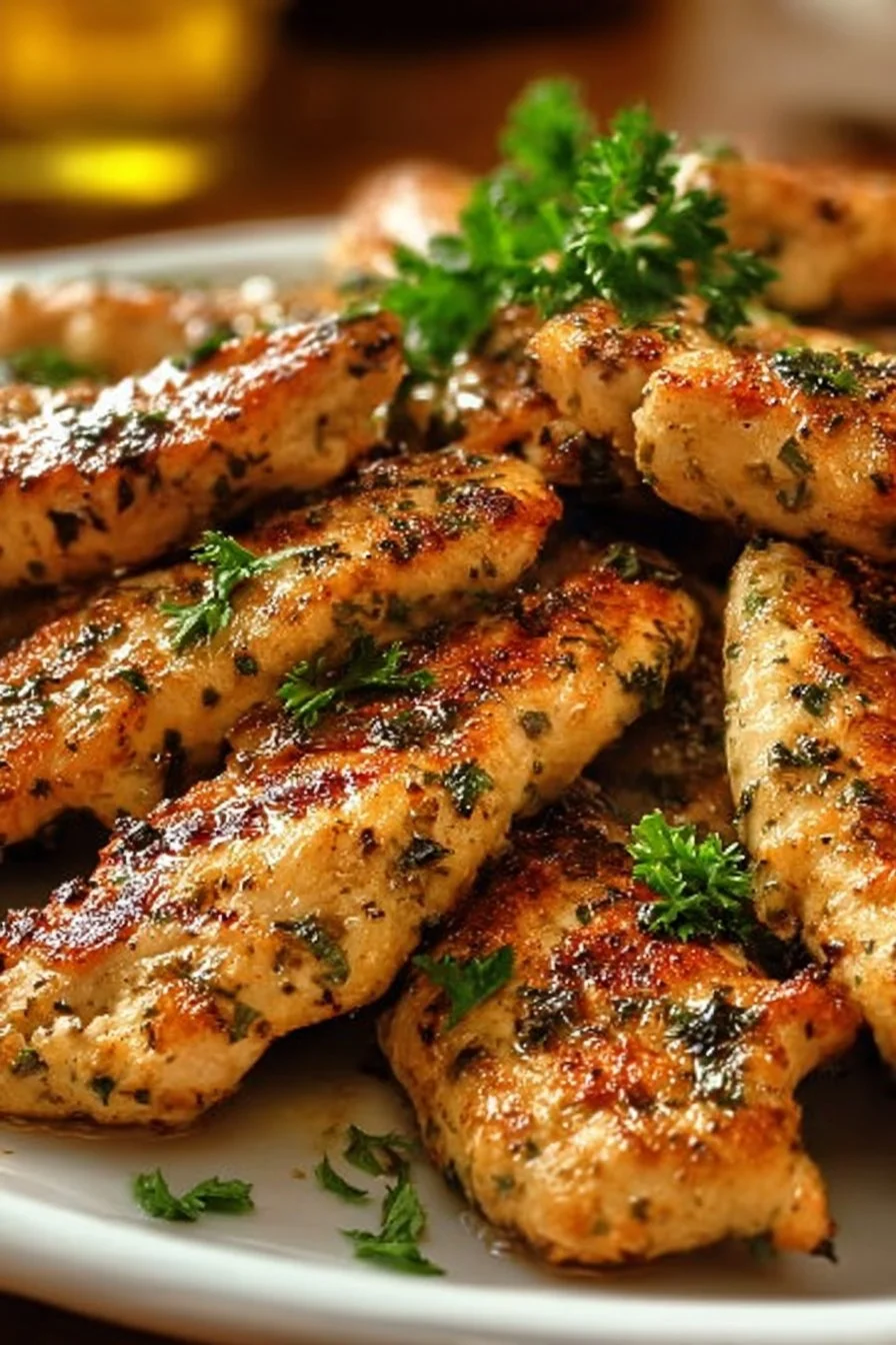 Quick Mediterranean Chicken Tenders