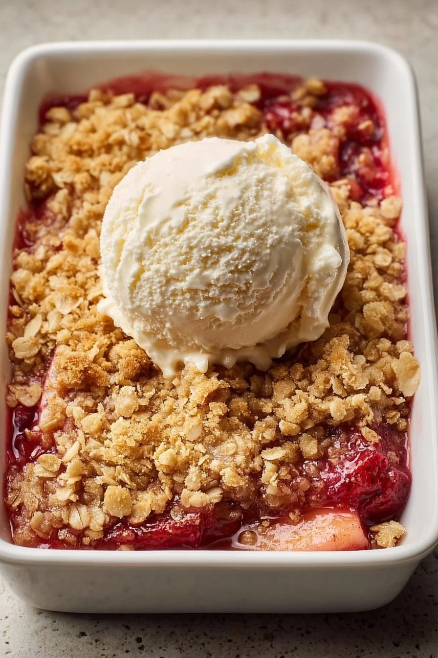 Rhubarb Crisp