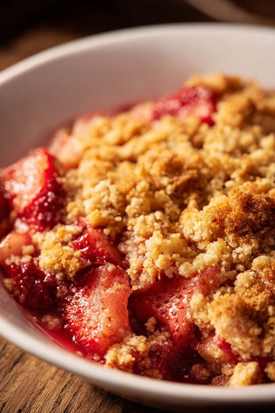 Rhubarb Crisp
