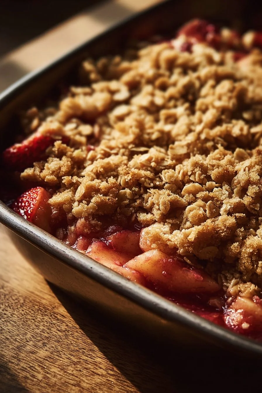 Rhubarb Crisp