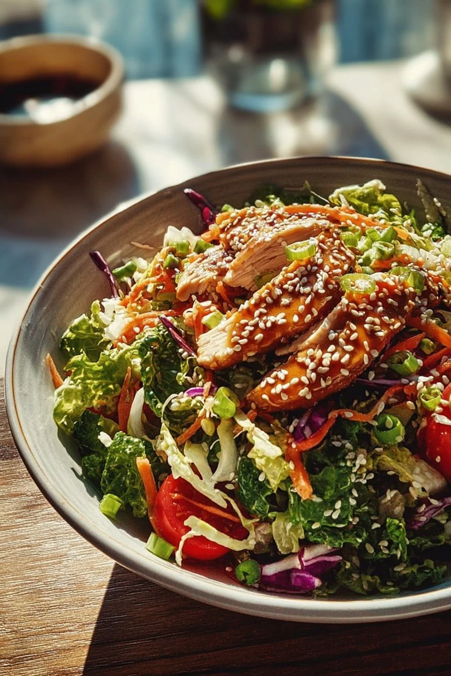 Sesame Chicken Salad