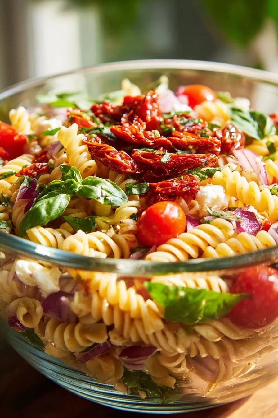 Sun Dried Tomato Pasta Salad