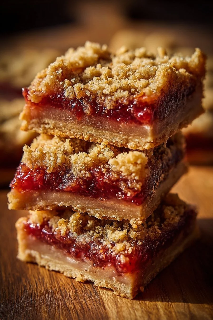 Tangy Rhubarb Bliss Bars