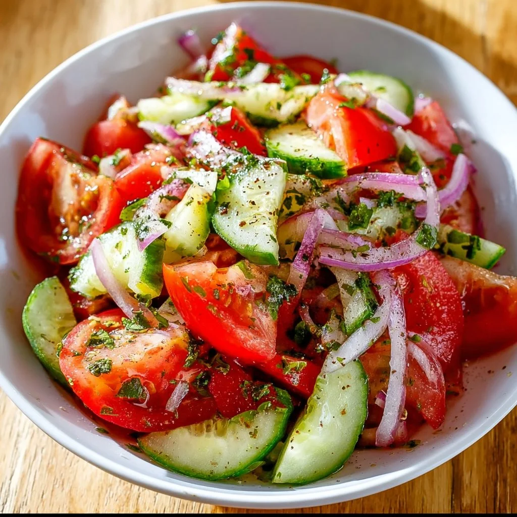 Tomato Cucumber Salad