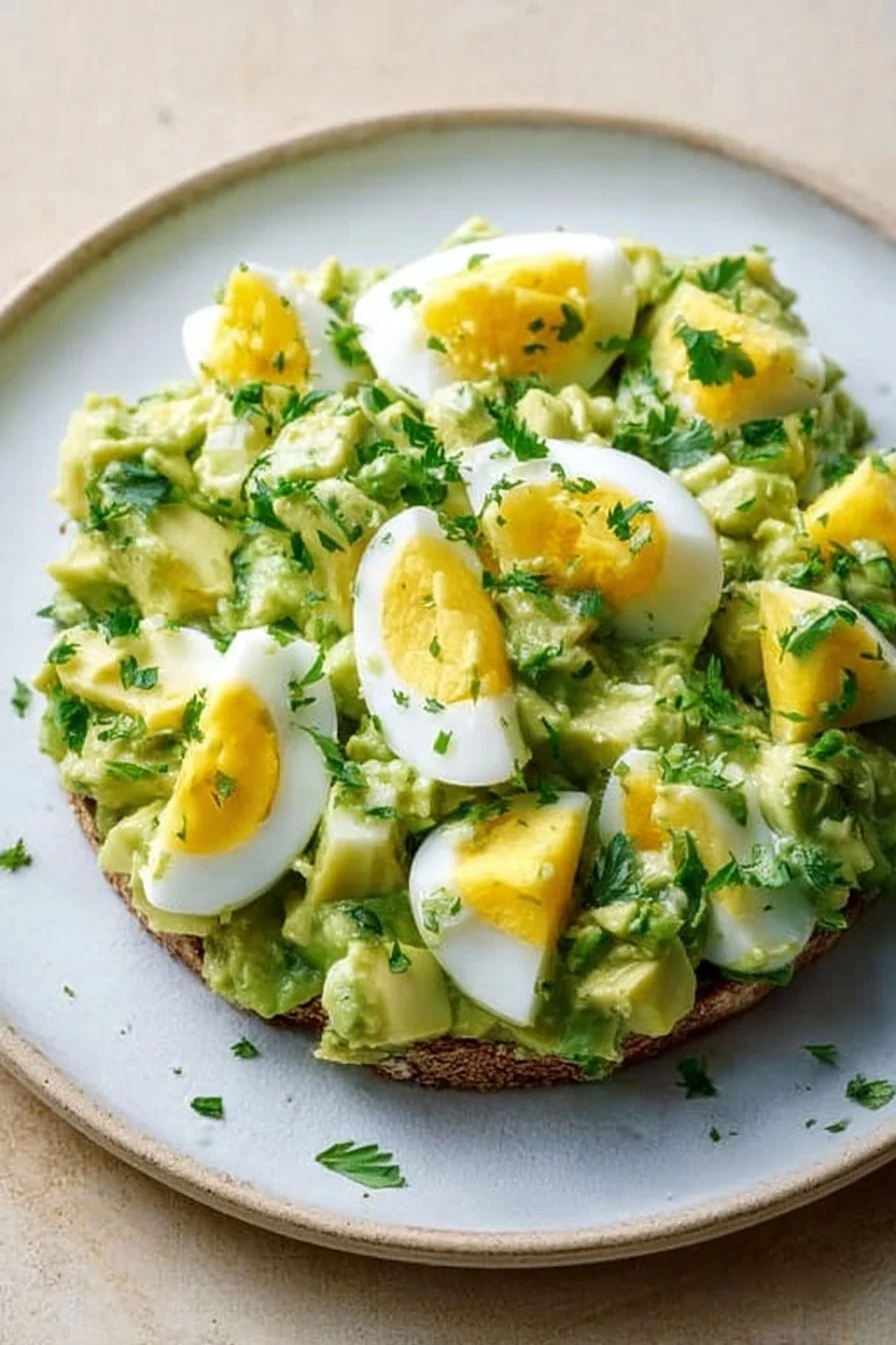 Zesty Avocado Egg Salad