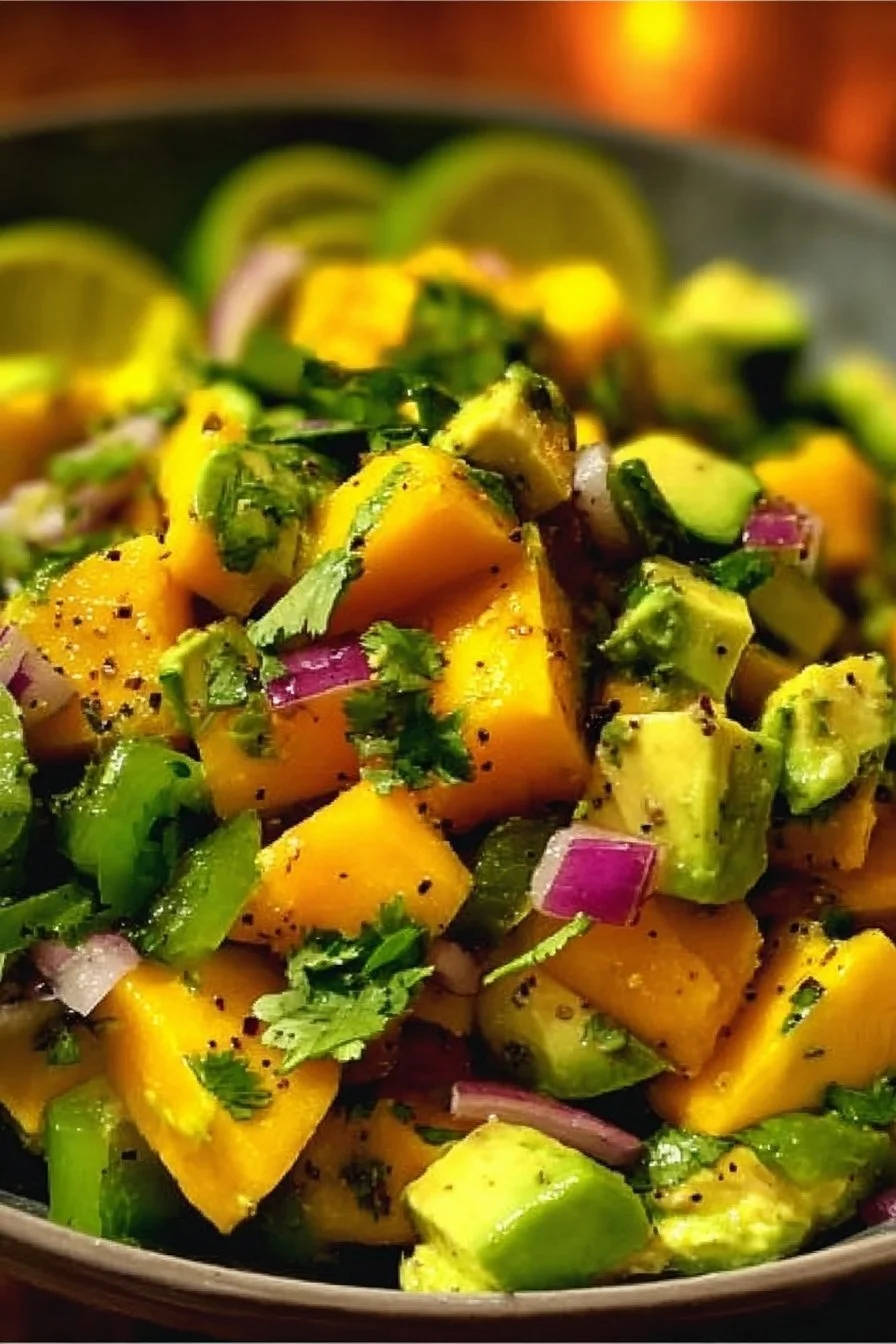 Avocado and Mango Salad