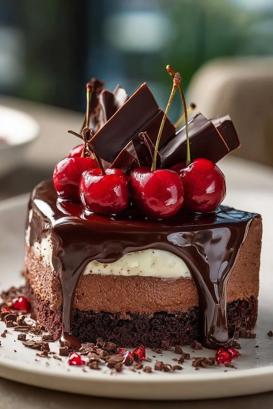 Black Forest Cheesecake: The Creamy and Chic Recipe that Conquers the Heart