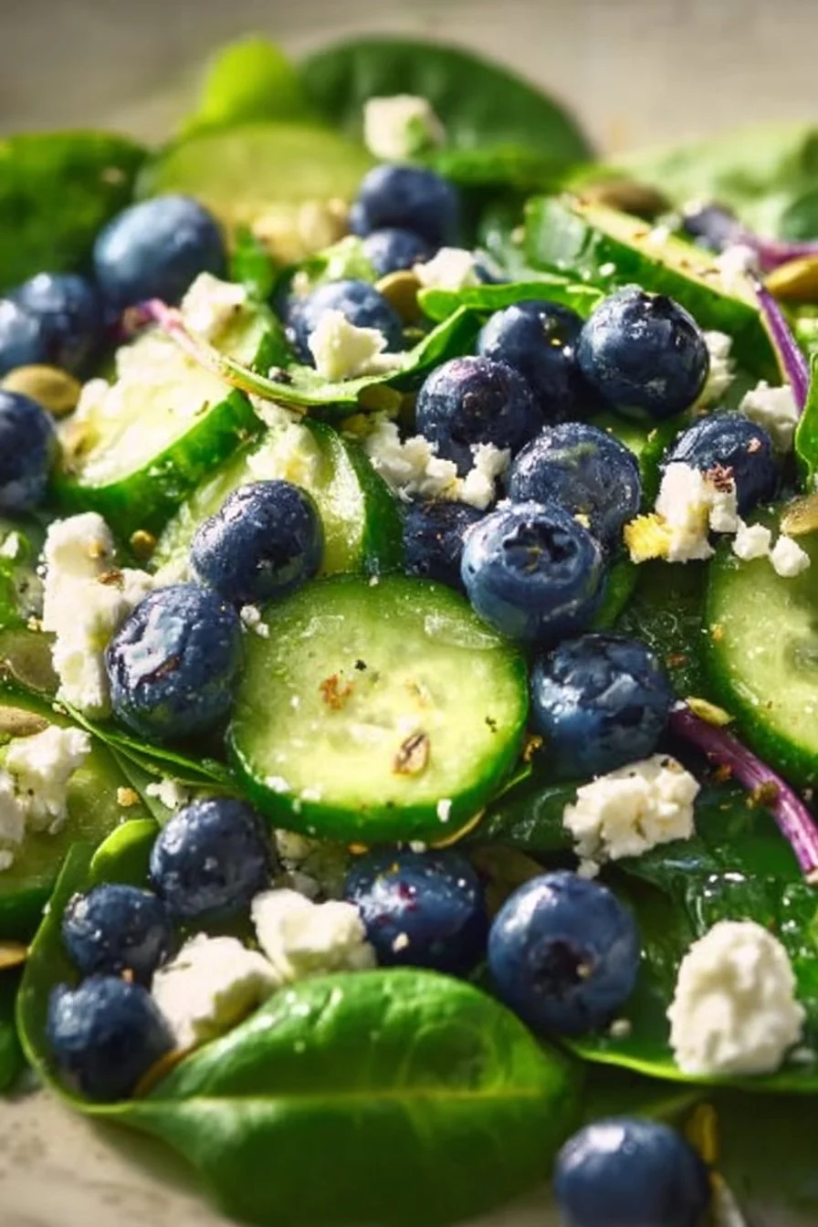 Blueberry Pistachio Spring Salad