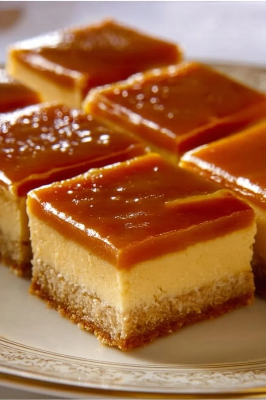 Dulce de Leche Cheesecake Bars