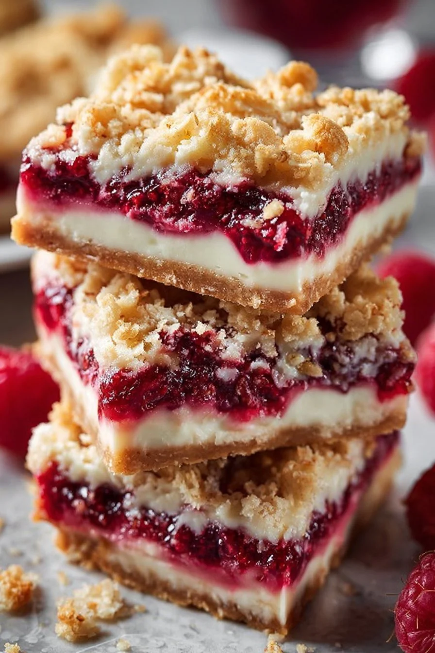 Raspberry Cheesecake Bars