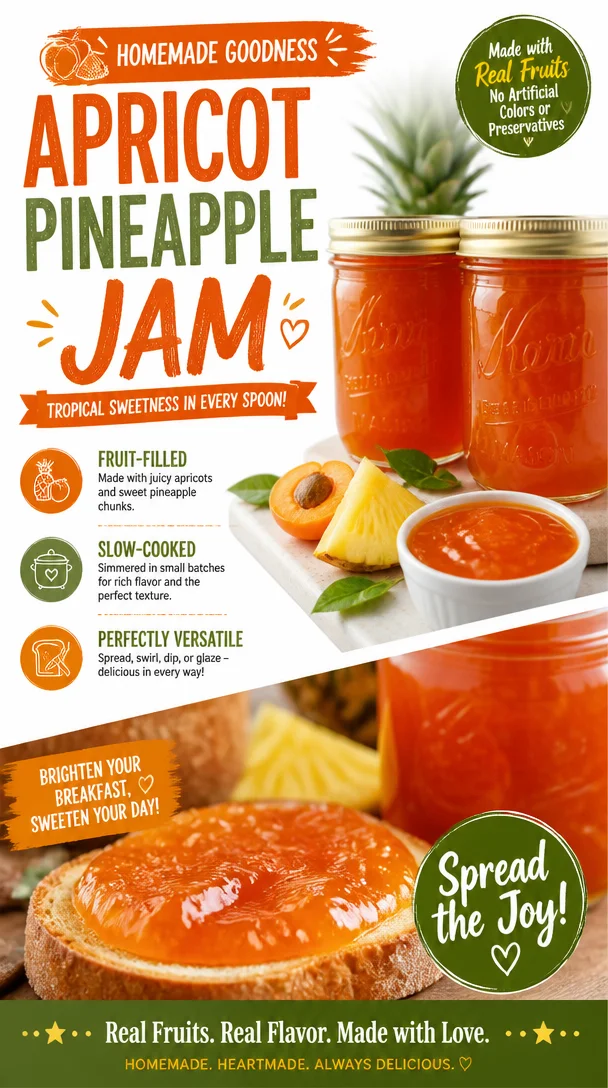Apricot Pineapple Jam