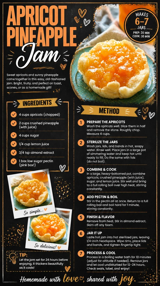 Apricot Pineapple Jam