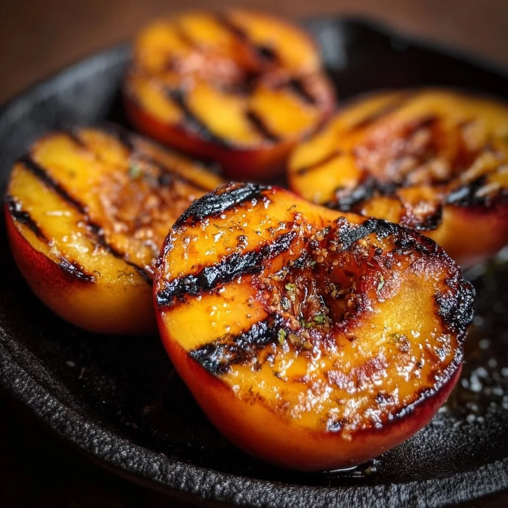 Brown Sugar Grilled Peaches