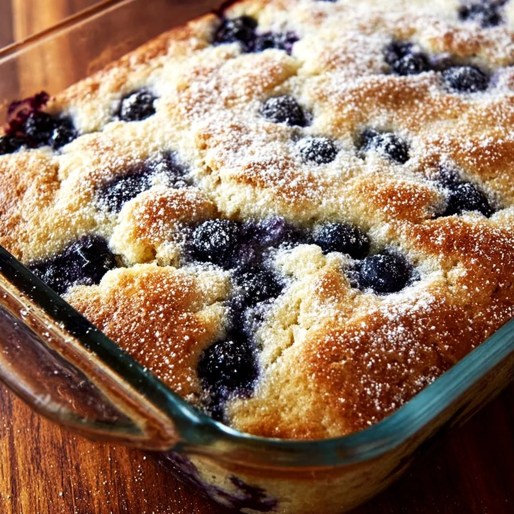 Buttermilk Blueberry Breakfast Cake