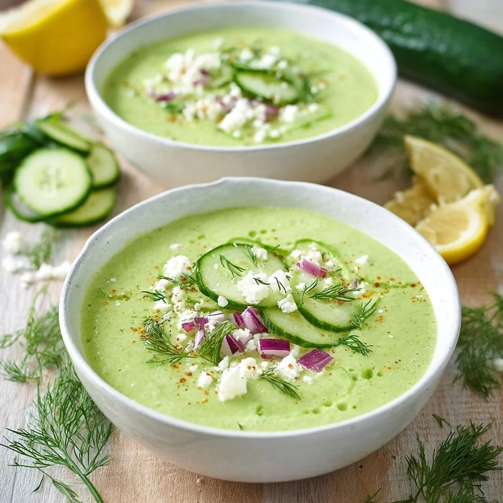 Cold Cucumber Soup