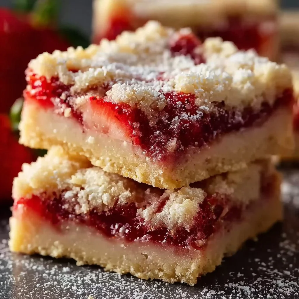 Decadent Strawberry Shortcake Bars That Everyone Will Love