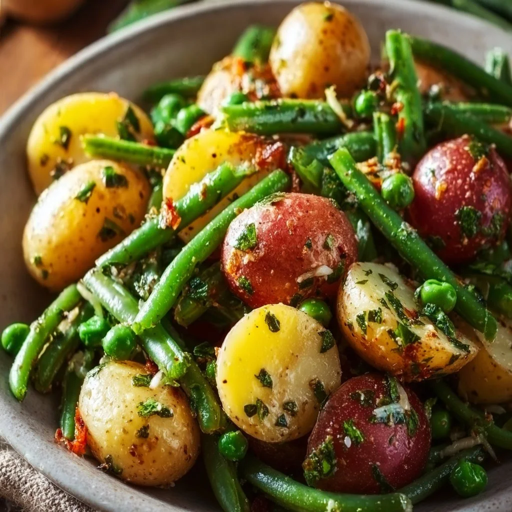 Delicious French-Style Potato and Green Bean Salad Made Easy