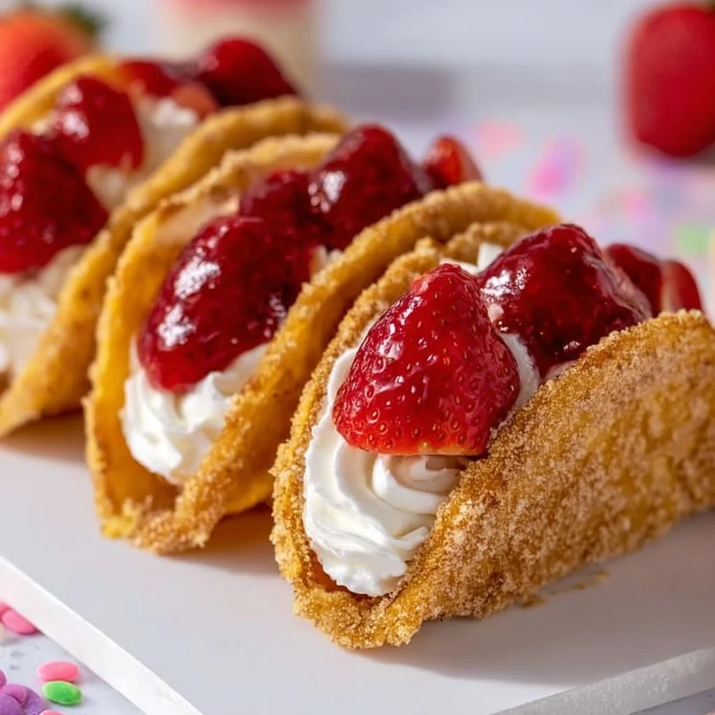Easy Cheesecake Tacos