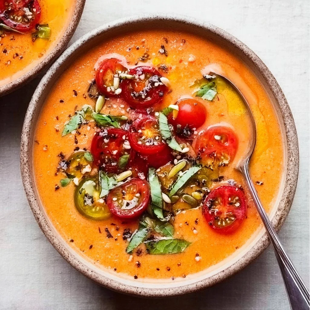 Easy Gazpacho Recipe (Vegan)
