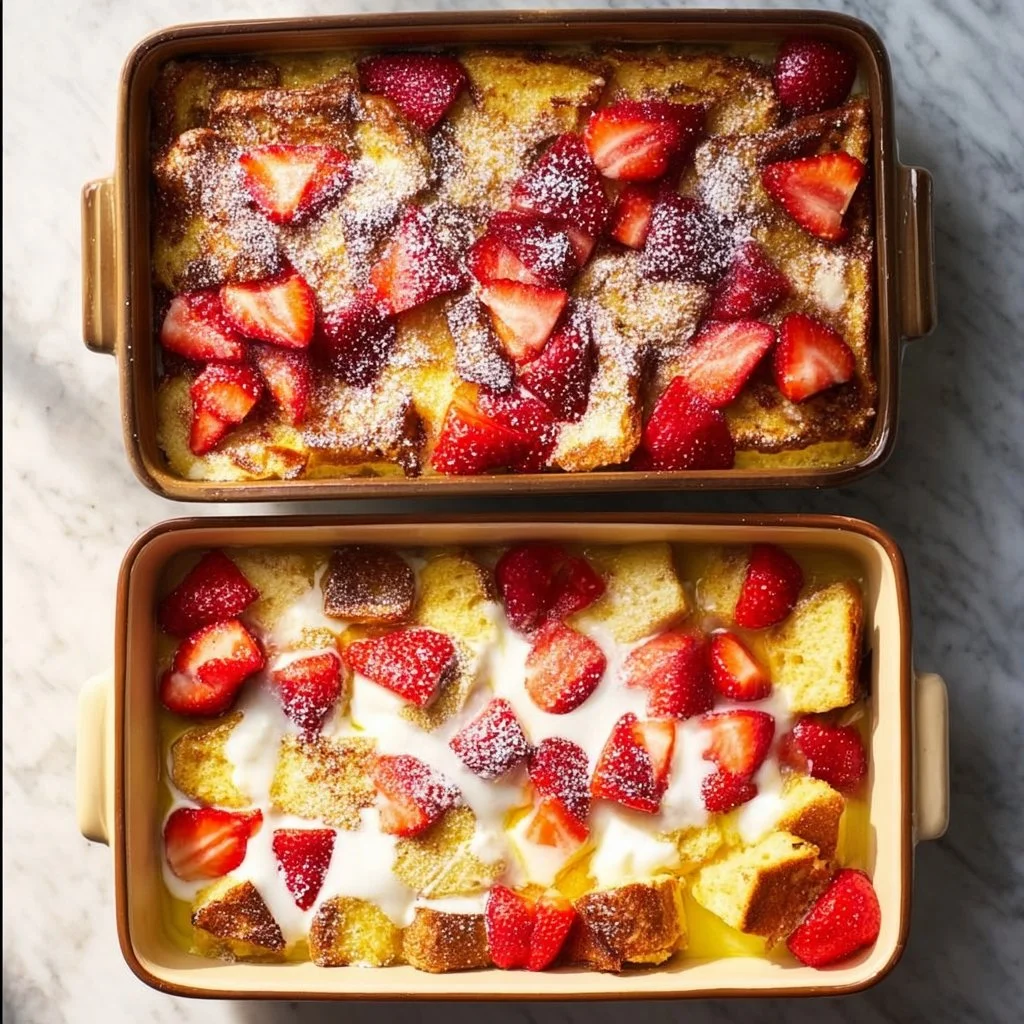Easy Strawberry Cream Cheese French Toast