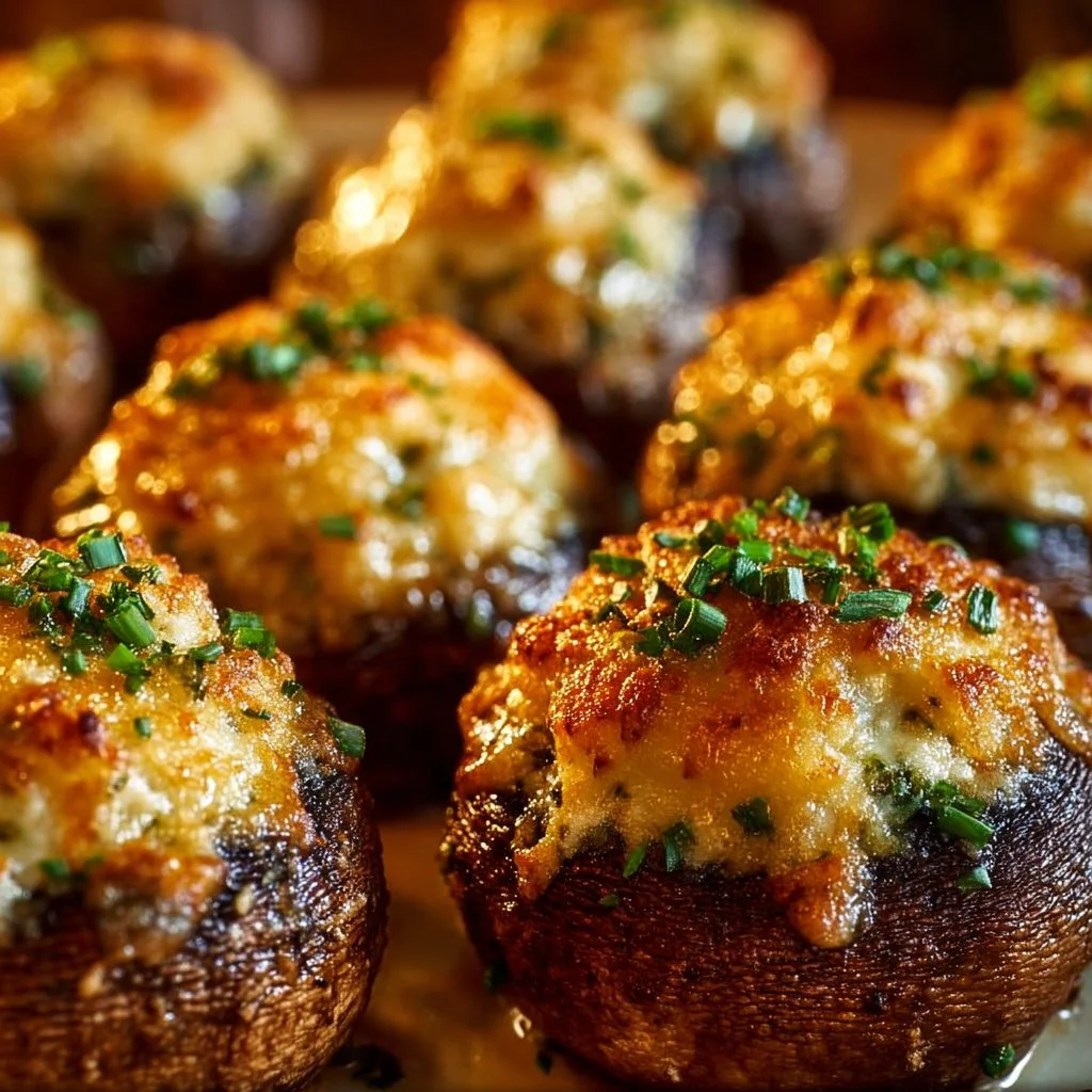 Easy Stuffed Mushrooms