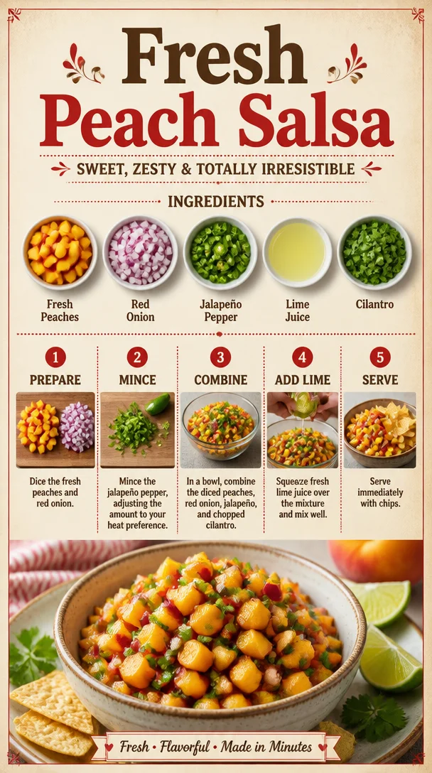 Fresh Peach Salsa