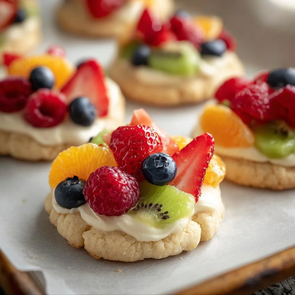 Fruit Pizza Cookies