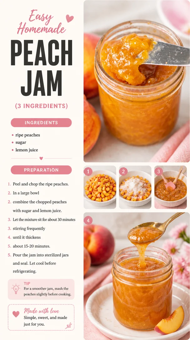 Homemade Peach Jam
