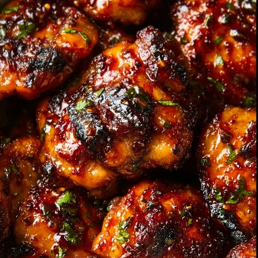 Honey Garlic Chicken Thighs