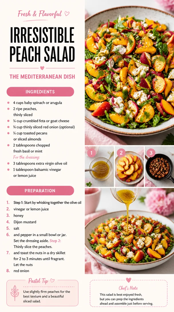 Irresistible Peach Salad