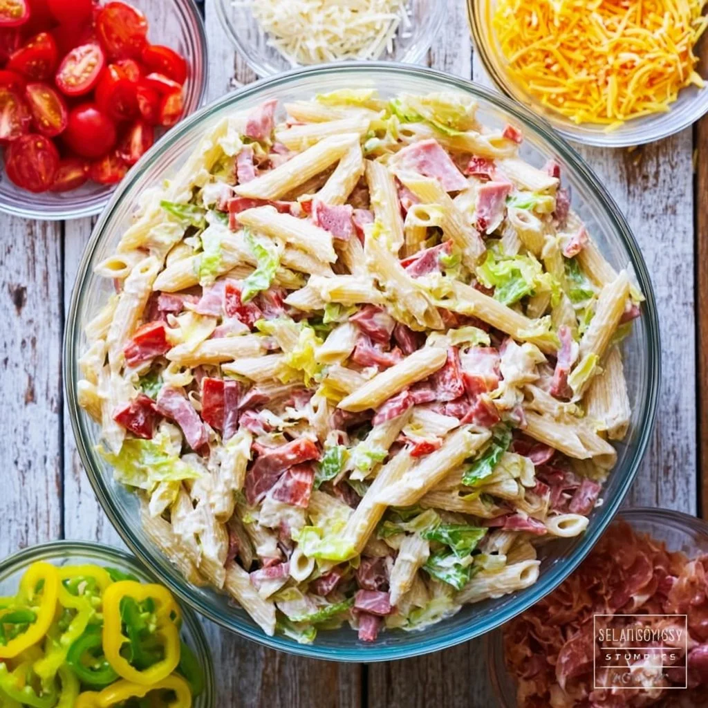Italian Grinder Pasta Salad